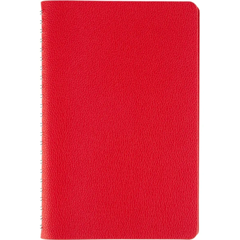 Ежедневник недатированный А5 ALBA красный, 136л 3-783/05