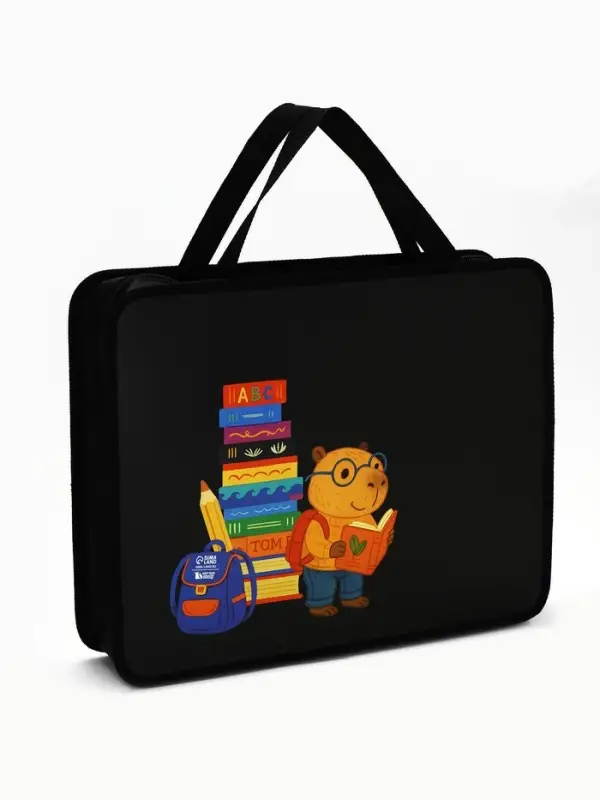 Папка для труда, А4, текстильная, 35&times;27&times;7 см &laquo;Совушка&raquo;