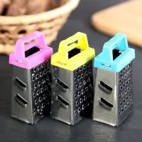 Тёрка четырёхгранная c магнитом Доляна, 3.5&times;7&times;3 см, МИКС