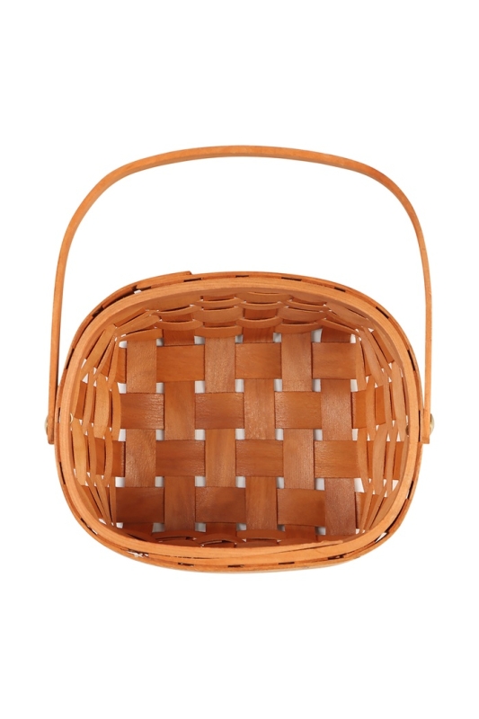 Набор корзин плетёных, 3 шт., 26×19×12 см, 20×15×11 см, 17×11×10 см, ива, натуральный цвет