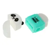 Точилка BrunoVisconti. FunGraphix &laquo;Панда&raquo;, с контейнером, МИКС