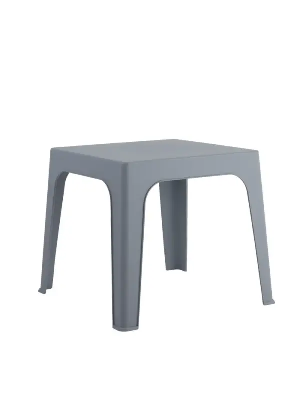 Стол Decorona DeForma 595x595x495 мм дымчатый кварц