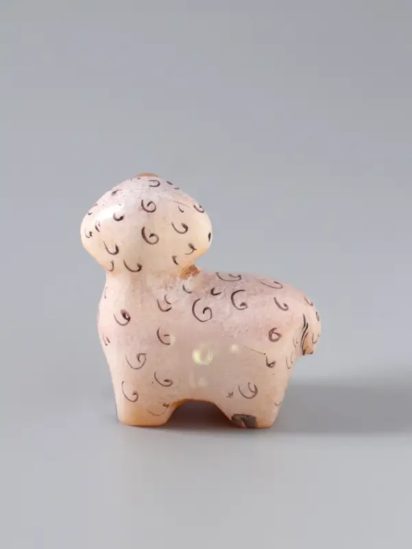 Фигурка &laquo;Овца&raquo;, 4.5&times;4 см, селенит, МИКС