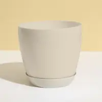 Поддон для горшка, d = 14,2 см, пластик, бежевый Поддон для горшка, d = 14,2 см, пластик, бежевый