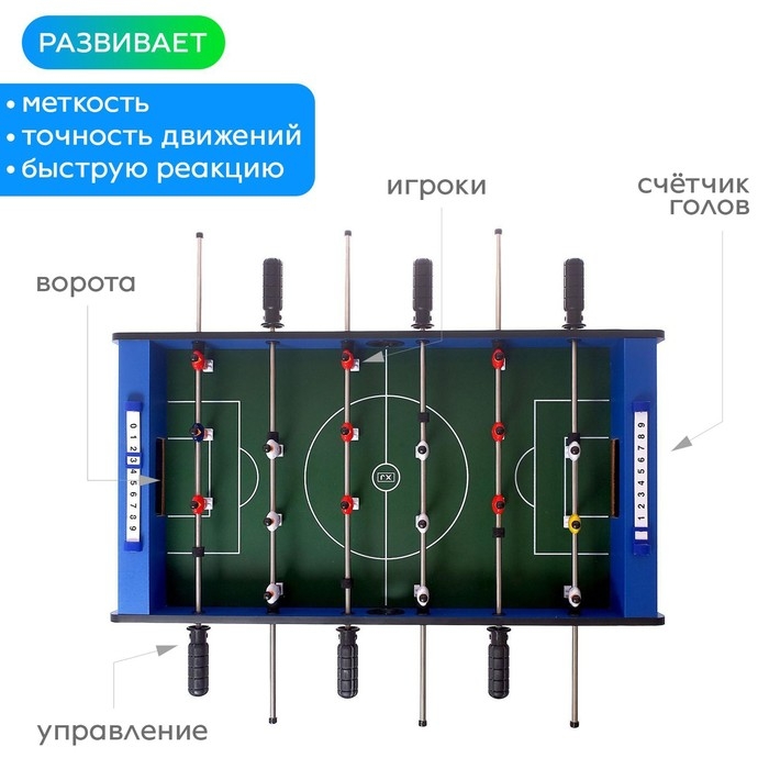 Игра настольная «Футбол», 2 игрока, 3+ Игра настольная «Футбол», 2 игрока, 3+