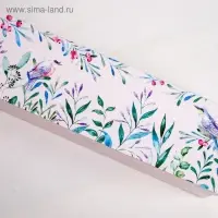 Коробка для макарун, кондитерская упаковка, &laquo;Для хорошего настроения&raquo; 18 х 5.5 х 5.5 см