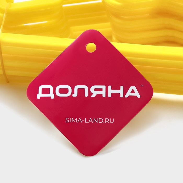 Плечики - вешалки для одежды Доляна, 28,5×0,4×14,5 см, 10 шт, детские, цвет жёлтый Плечики - вешалки для одежды Доляна, 28,5×0,4×14,5 см, 10 шт, детские, цвет жёлтый