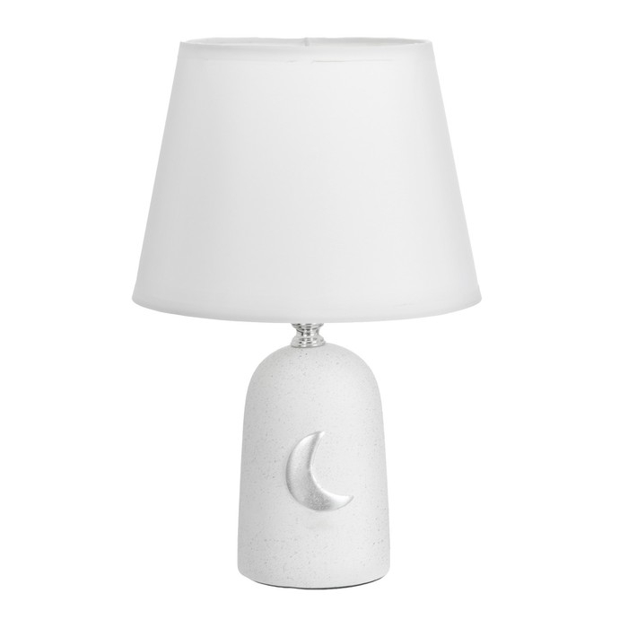 Настольная лампа Настольная лампа "Кассия" Е14 40Вт белый 20х20х31см RISALUX