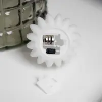 Светодиодная фигура &laquo;Свеча шарики&raquo; 6&times;6 см, от батареек AG13&times;3, свечение тёплое белое