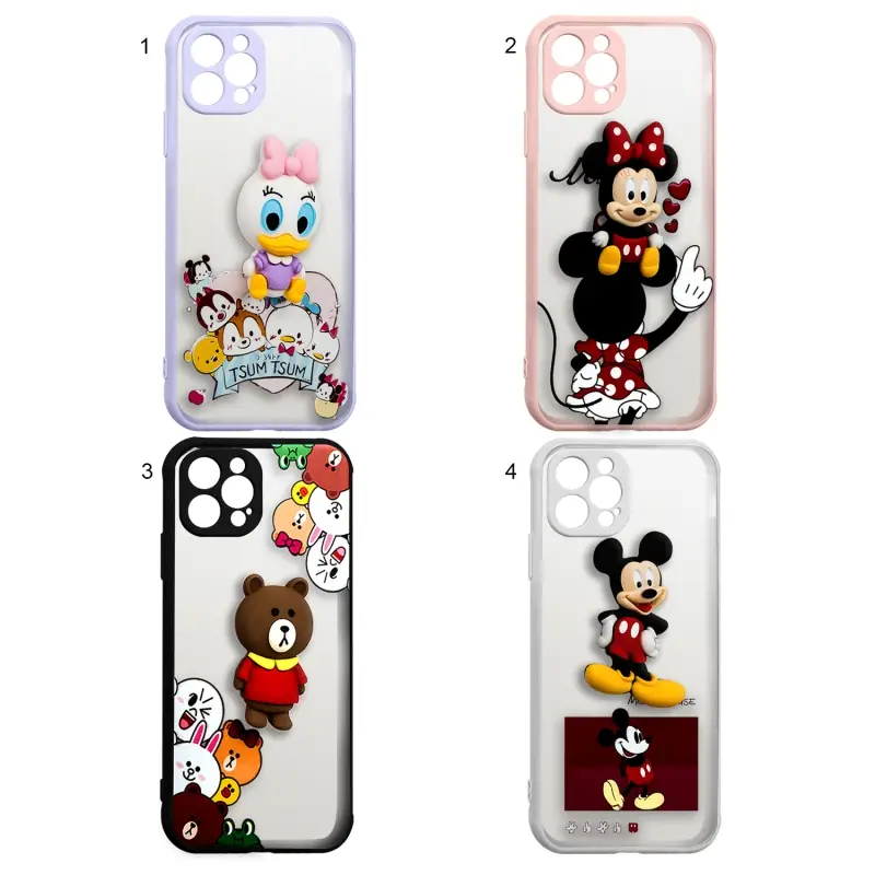 Чехол iPh 12 Pro мультяшки