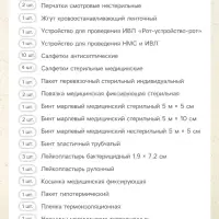 Аптечка для оказания первой помощи работникам &laquo;ФЭСТ&raquo;, футляр №2, приказ 262н
