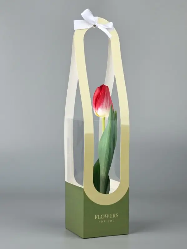 Коробка для цветов складная Flowers for you, 10&times;45&times;10 см
