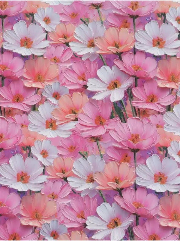 Бумага упаковочная глянцевая «Цветы», 50 × 70 см Бумага упаковочная глянцевая «Цветы», 50 × 70 см