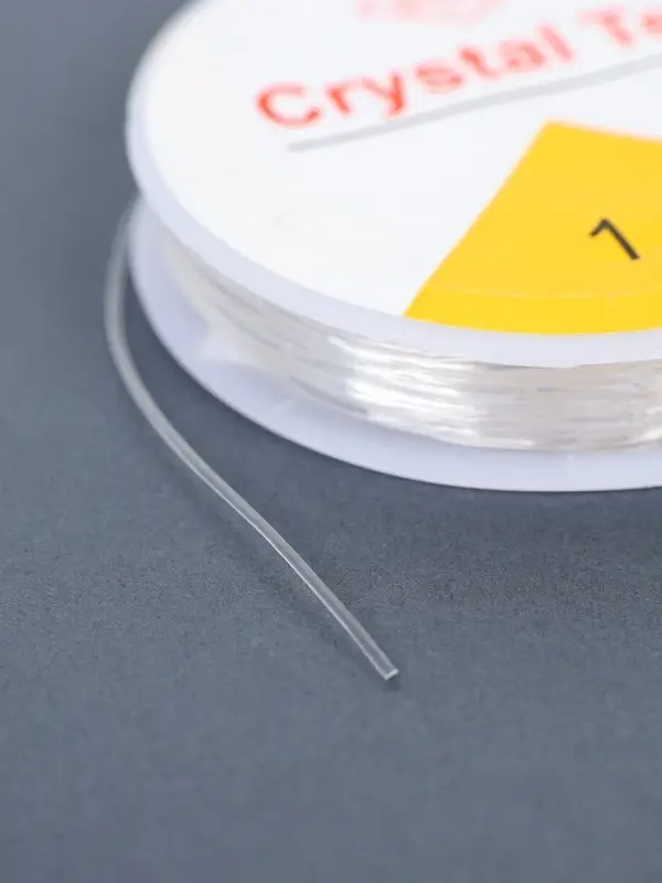 Нить резинка для бисероплетения, 1 мм, 6 м