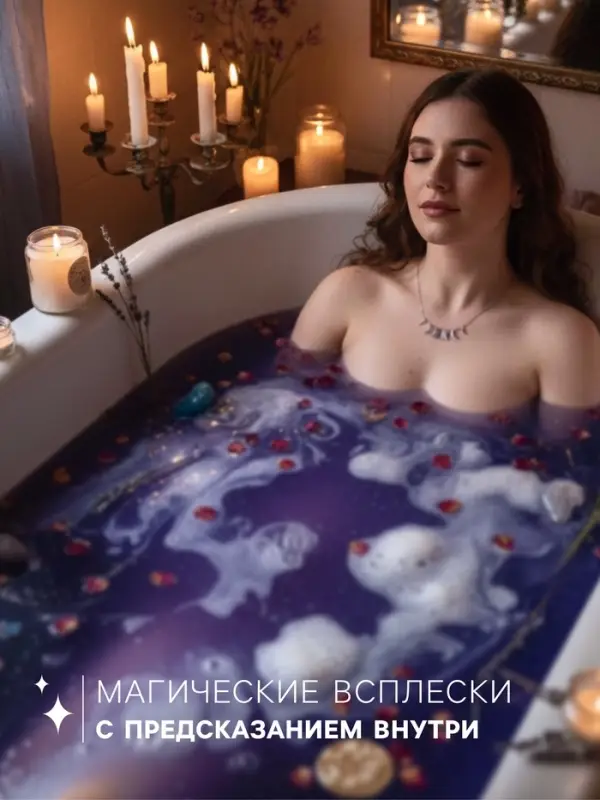 Бомбочка для ванн с шиммером (блёстками) ASTRO FORTUNE гранатовый сок, 120 г