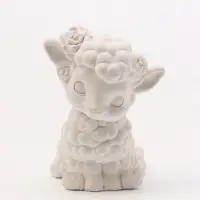 Фигурка декоративная &laquo;Овечка Мая&raquo;, неокрашенная, 7&times;4&times;5 см, белая