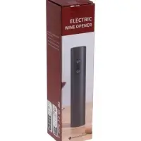 Штопор электрический LSH-01, от батареек, пластик, чёрный