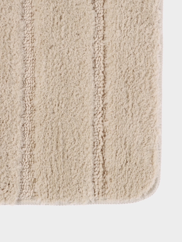 Коврик Savanna, 40×60 см, ворс 2 см, микрофибра, бежевый Коврик Savanna, 40×60 см, ворс 2 см, микрофибра, бежевый