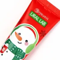 Крем для рук новогодний 30 мл, аромат тёплое какао, URAL LAB