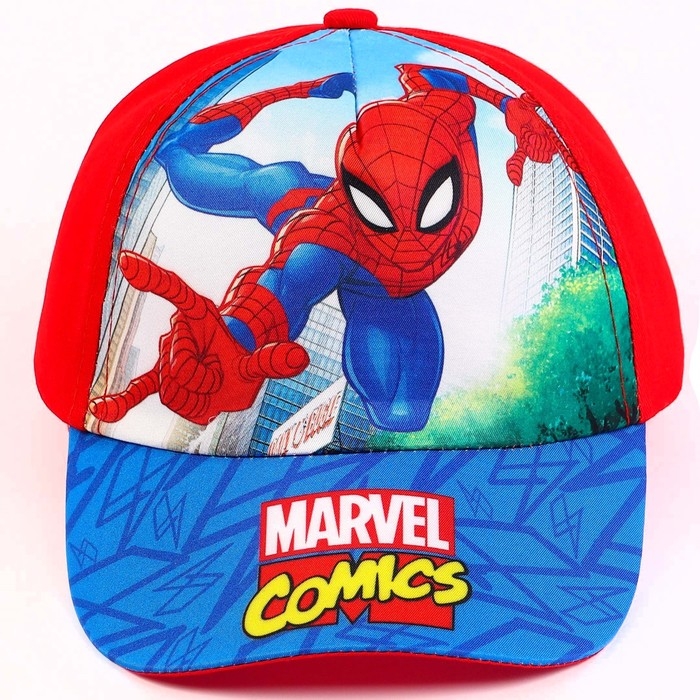 Кепка детская для мальчика, размер 52-56, Человек-паук Кепка детская для мальчика, размер 52-56, Человек-паук