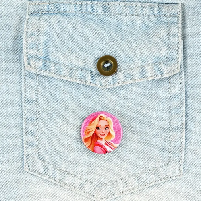 Значок металлический , закатной «Детский для мальчика и девочки», d=2,5 см, МИКС Значок металлический , закатной «Детский для мальчика и девочки», d=2,5 см, МИКС