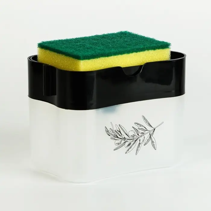 Дозатор для жидкого мыла «Sweet home», чёрный, 12 х 10,5 см. Дозатор для жидкого мыла «Sweet home», чёрный, 12 х 10,5 см.