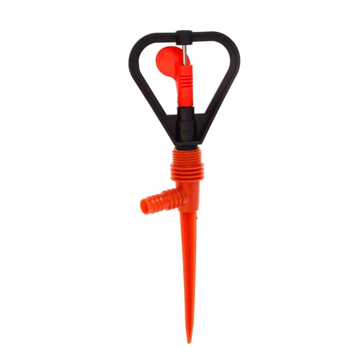 Распылитель круговой, 29 см, штуцер под шланги 1/2 Распылитель круговой, 29 см, штуцер под шланги 1/2", 3/4", пика, пластик, МИКС, Greengo