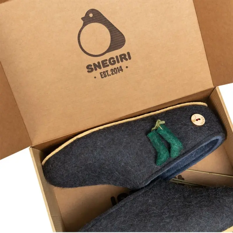 Домашние валенки Cant, черные, размер 35