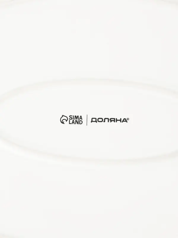 Блюдо фарфоровое овальное Доляна &laquo;Коты-аристократы&raquo;, 30.5&times;17 см