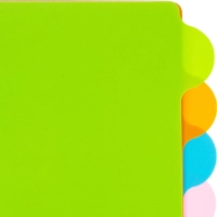 Разделитель листов A4+, 12 л.,полукруг, Attache Selection