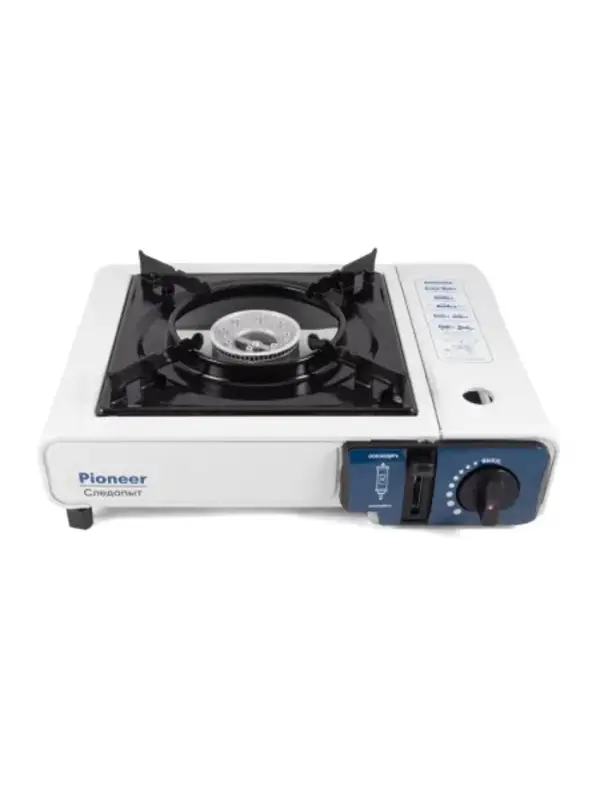 Плита настольная газовая Pioneer, без переходника, под баллон, портативная