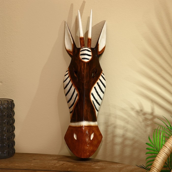 Маска Маска "Зебра" албезия 55 см