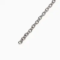 Цепочка железная без карабина на бобине, L=10 м, размер звена 0.3&times;0.3&times;0.1 см, якорная, цвет серебро