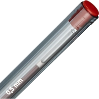 Ручка шариковая неавтомат. Attache Glide Trio 0,5мм, крас. Масл