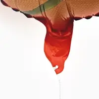 Воздушные шары фольгированные 17" круг "Баскетбольный мяч" набор 5 штук