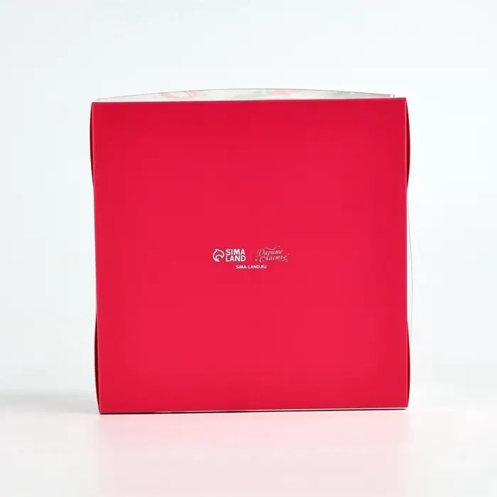 Коробка для капкейка &laquo;8 марта&raquo;, 16&times;16&times;7.5 см