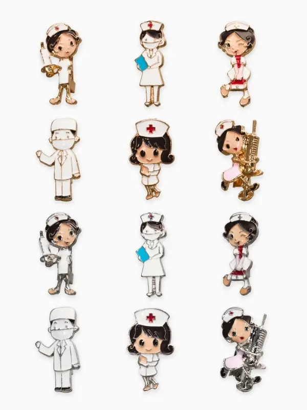 Брошь &laquo;Медсестричка&raquo;, форма МИКС, цвет МИКС