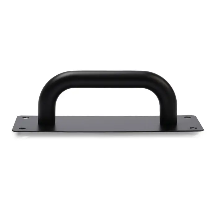 Ручка дверная, чёрная, 200&times;65 мм