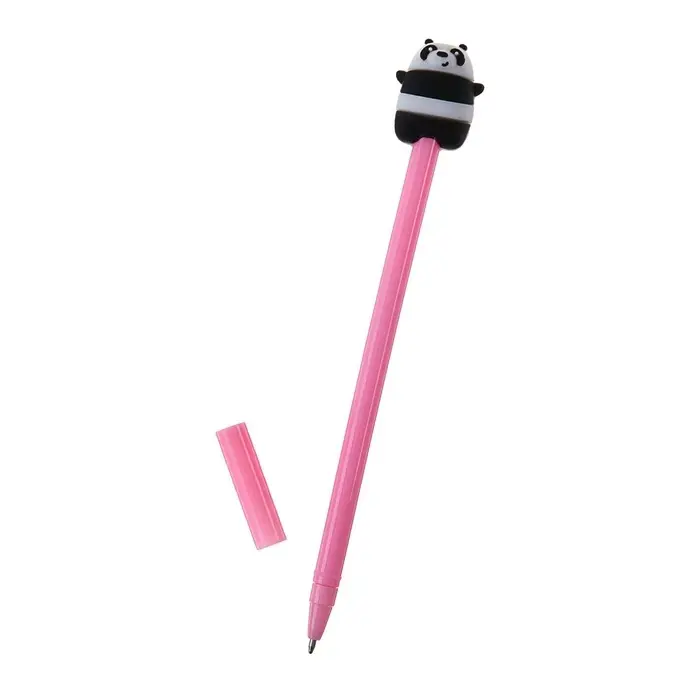 Ручка-прикол Calligrata &laquo;Мишка&raquo;, синий стержень, гелевая, МИКС