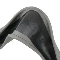 Оплетка на руль (нат. кожа) AVS GL-165L-GR (размер L, серый) - Серия "Classic"