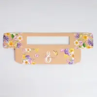 Коробка для макарун, кондитерская упаковка, &laquo;8 марта&raquo; 18&times;5.5&times;5.5 см