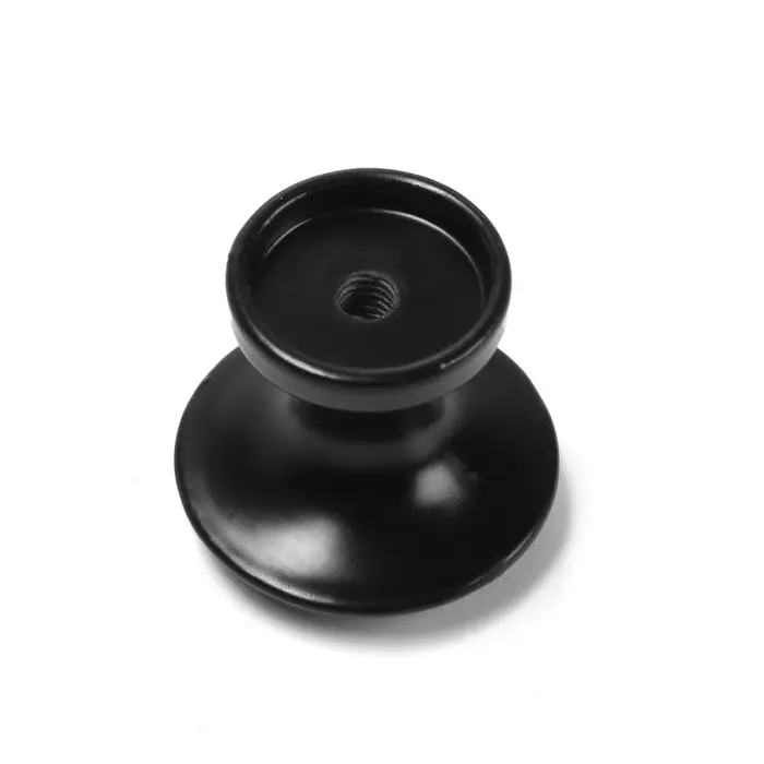 Ручка-кнопка ТУНДРА VINTAGE 009, черная