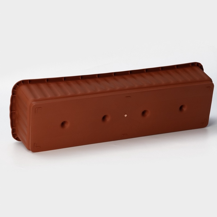 Ящик для цветов без дренажной решеткой, 12 л, МИКС Ящик для цветов без дренажной решеткой, 12 л, МИКС