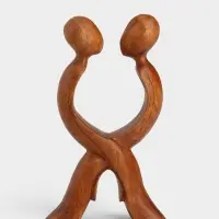 Абстракция &laquo;Любовь&raquo;, 12&times;3&times;20 см, дерево суар