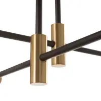 Люстра &laquo;Лора&raquo; 4&times;40 Вт Е27 латунь 58&times;58&times;37 см