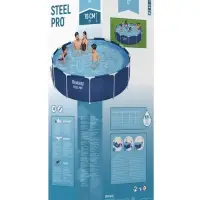 Бассейн каркасный Steel Pro, 366&times;76 см, круглый, 56706 Bestway