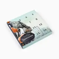 Коробка-адвент под 16 конфет, &laquo;Джентльмен&raquo;, 19&times;19&times;2.5 см, кондитерская упаковка