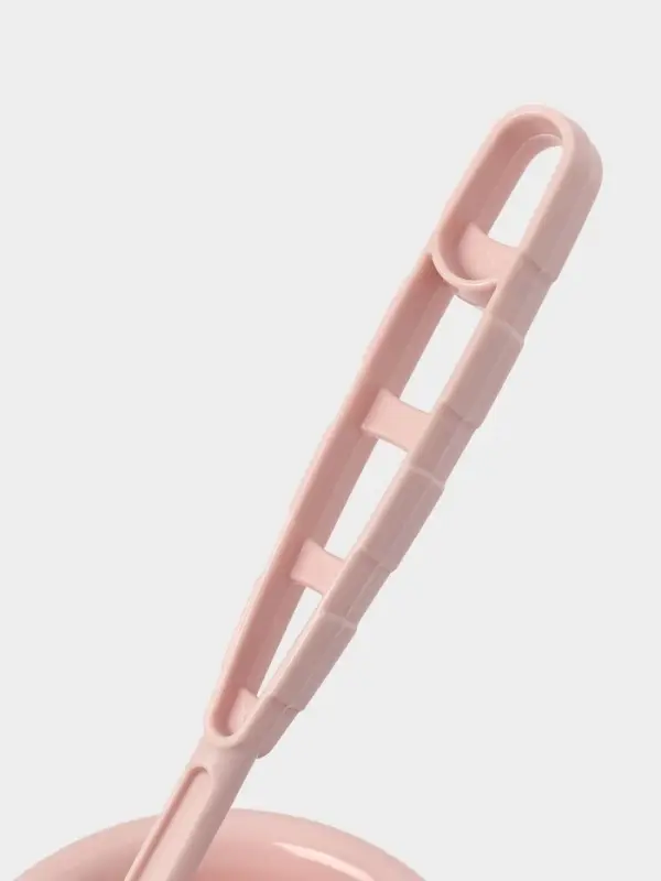 Ёршик для унитаза &laquo;Блеск. Стандарт&raquo;, 15&times;15&times;39 см, с подставкой, розовый