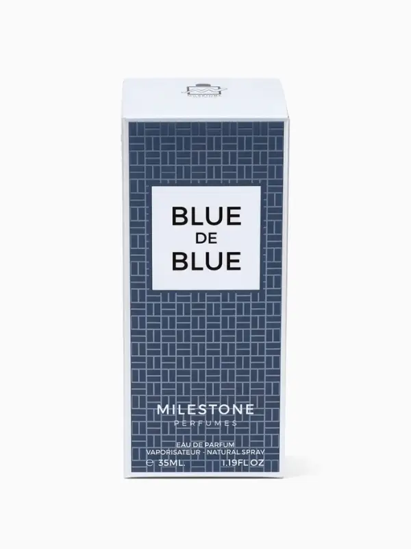 Парфюмерная вода мужская Milestone BLUE DE BLUE, 35 мл (по мотивам Bleu De Chanel)