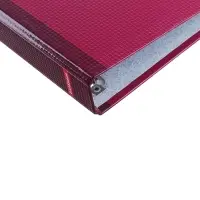 Папка на 4 кольцах А4, ErichKrause Work inside, 35 мм, 1750 мкм, ламинированная, твердая обложка, бордовая